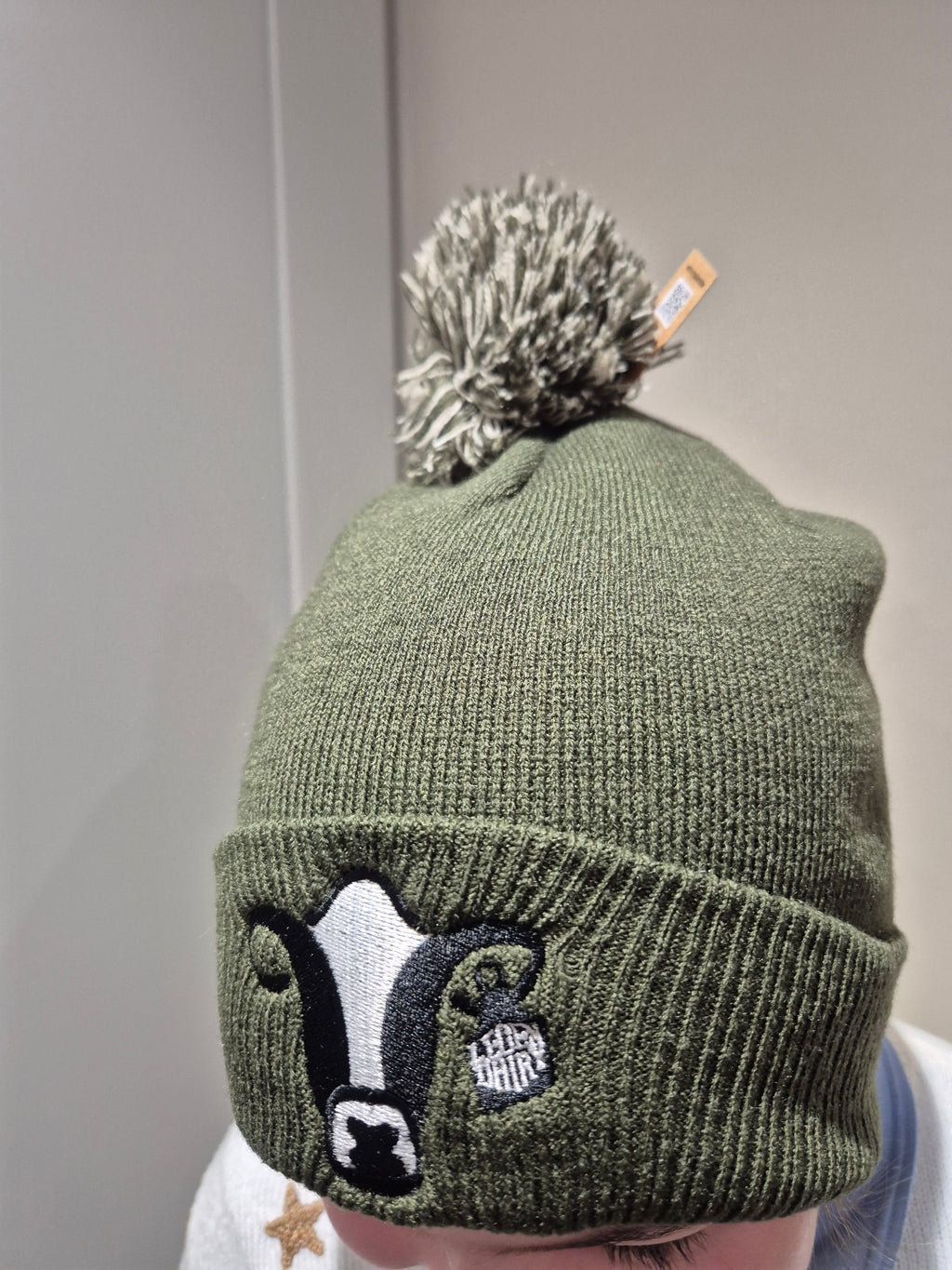 Legendairy Cow Bobble Beanie