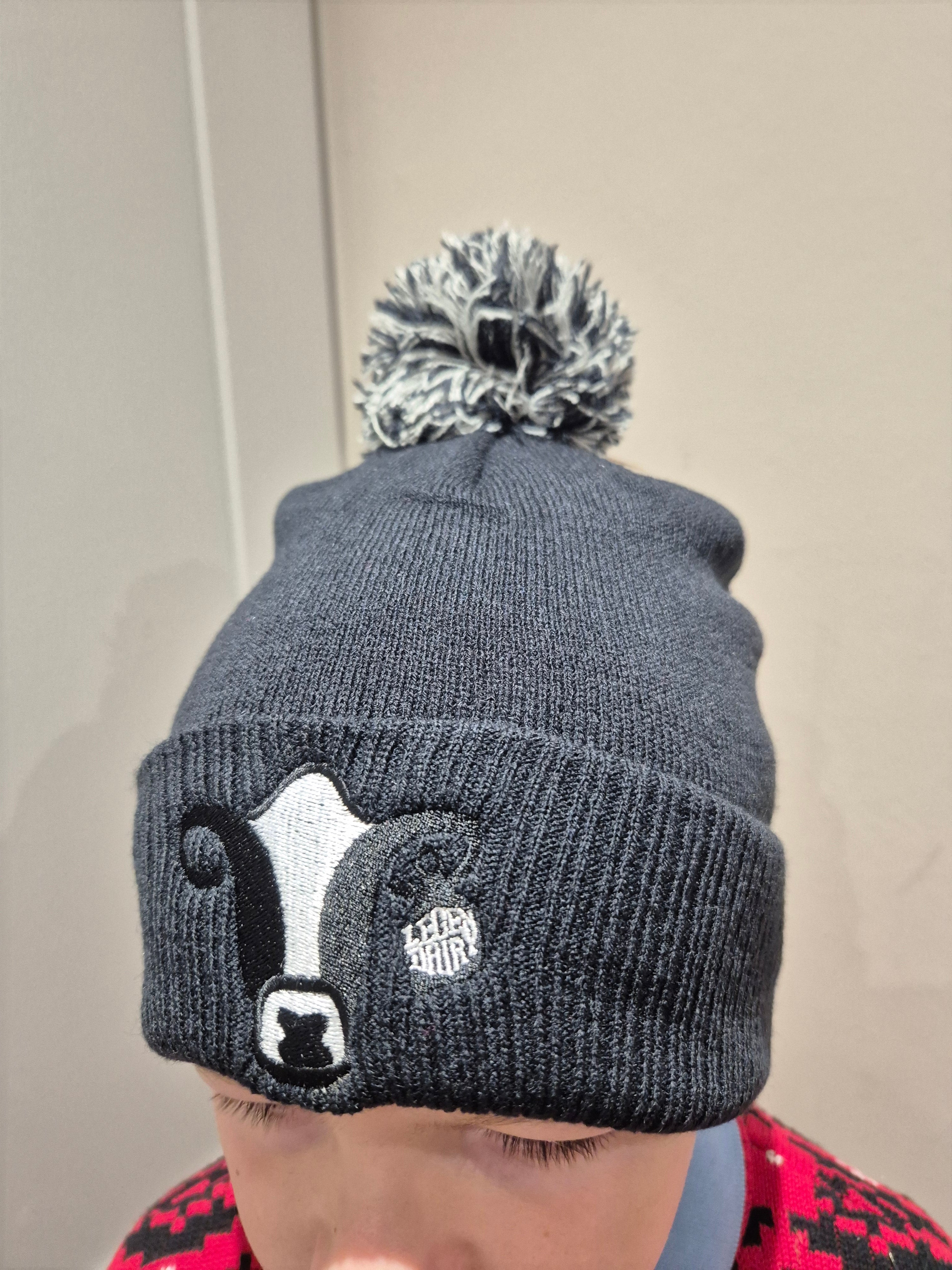 Legendairy Cow Bobble Beanie